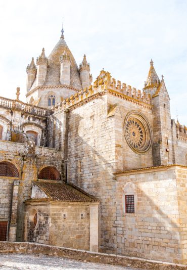 Evora old town in Portugal